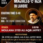 Majalis-e-Aza in English